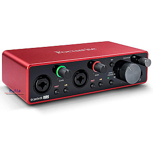 Focusrite Scarlett 2i2 USB Audio Interface (3rd Gen)